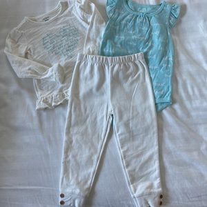 Carter’s 3 Piece Bodysuit and Shirt with Pants Set